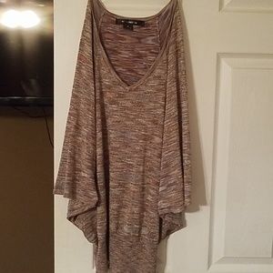 3/4 sleeve Glitter Top